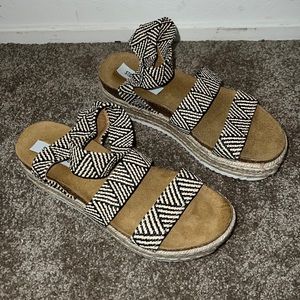 Steve madden platform sandals women’s 7.5